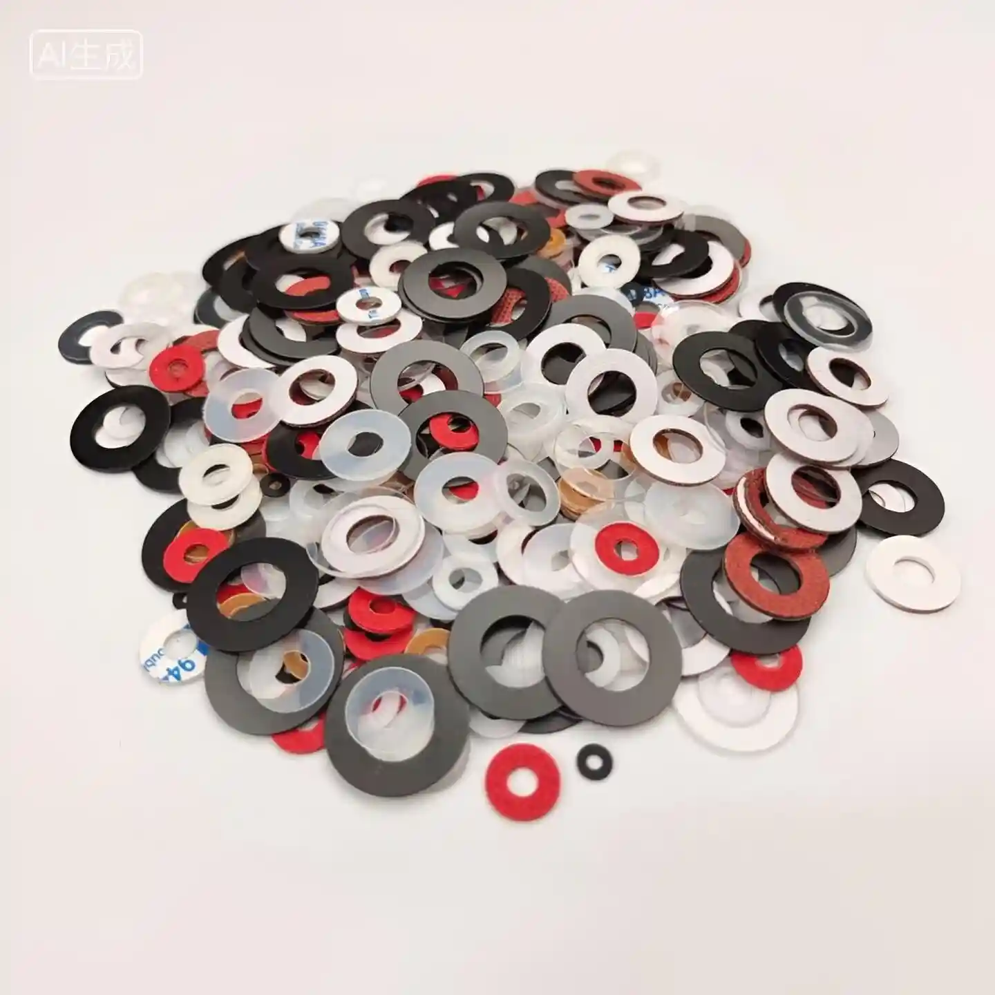 Precision machined and stamped polymer & plastic washers in various materials