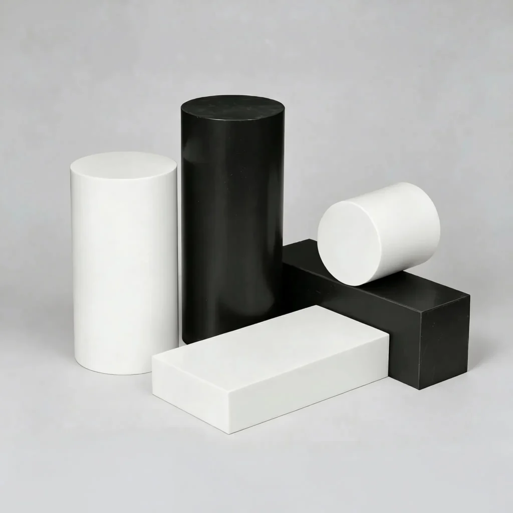 High-quality PTFE sheets, rods, and tubes manufactured by HT Fluorotec.